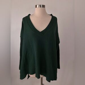 Free People Orion Sweater in Forest Green Size Small